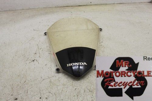 07 HONDA CBR 600RR BLACK GOLD OEM FRONT WINDSHIELD WINDSCREEN  A33D