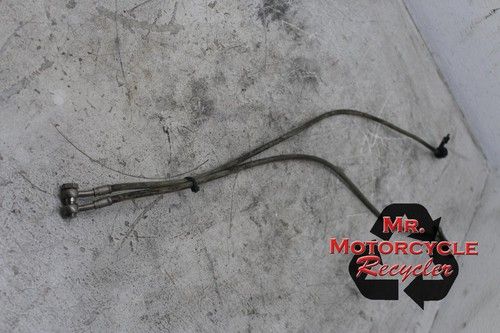 99-02 SUZUKI SV650N SV650 650 AFTERMARKET FRONT BRAKE HOSES LINES k17