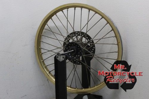 85 86 YAMAHA YZ125 YZ 125 OEM STRAIGHT FRONT WHEEL TAKASAGO 21X1.50 W83