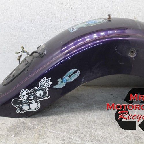 98-04 YAMAHA V STAR 650 XVS650 CLASSIC OEM REAR WHEEL FENDER MUD GUARD 5BN L16